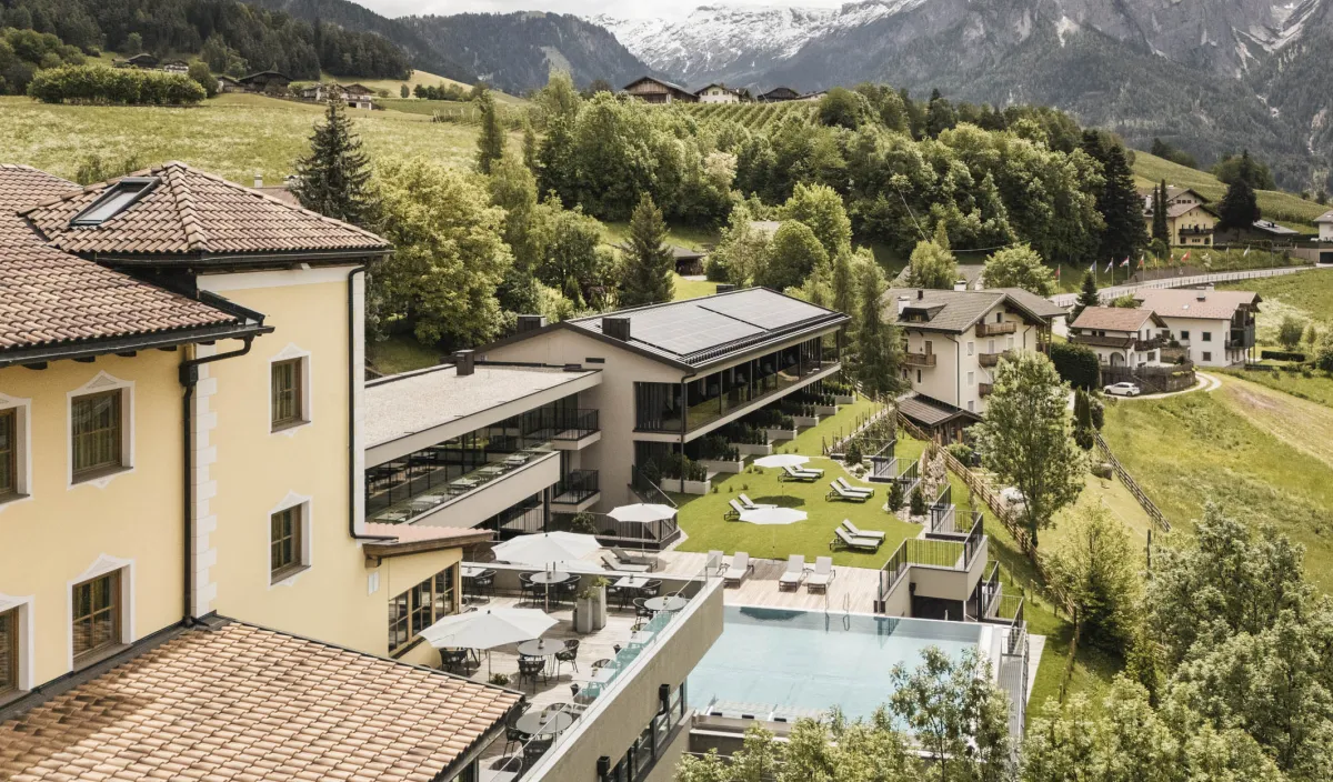 Alpenflora Garden, Wellnesshotel Alpenflora, Kastelruth, Dolomiten, Südtirol